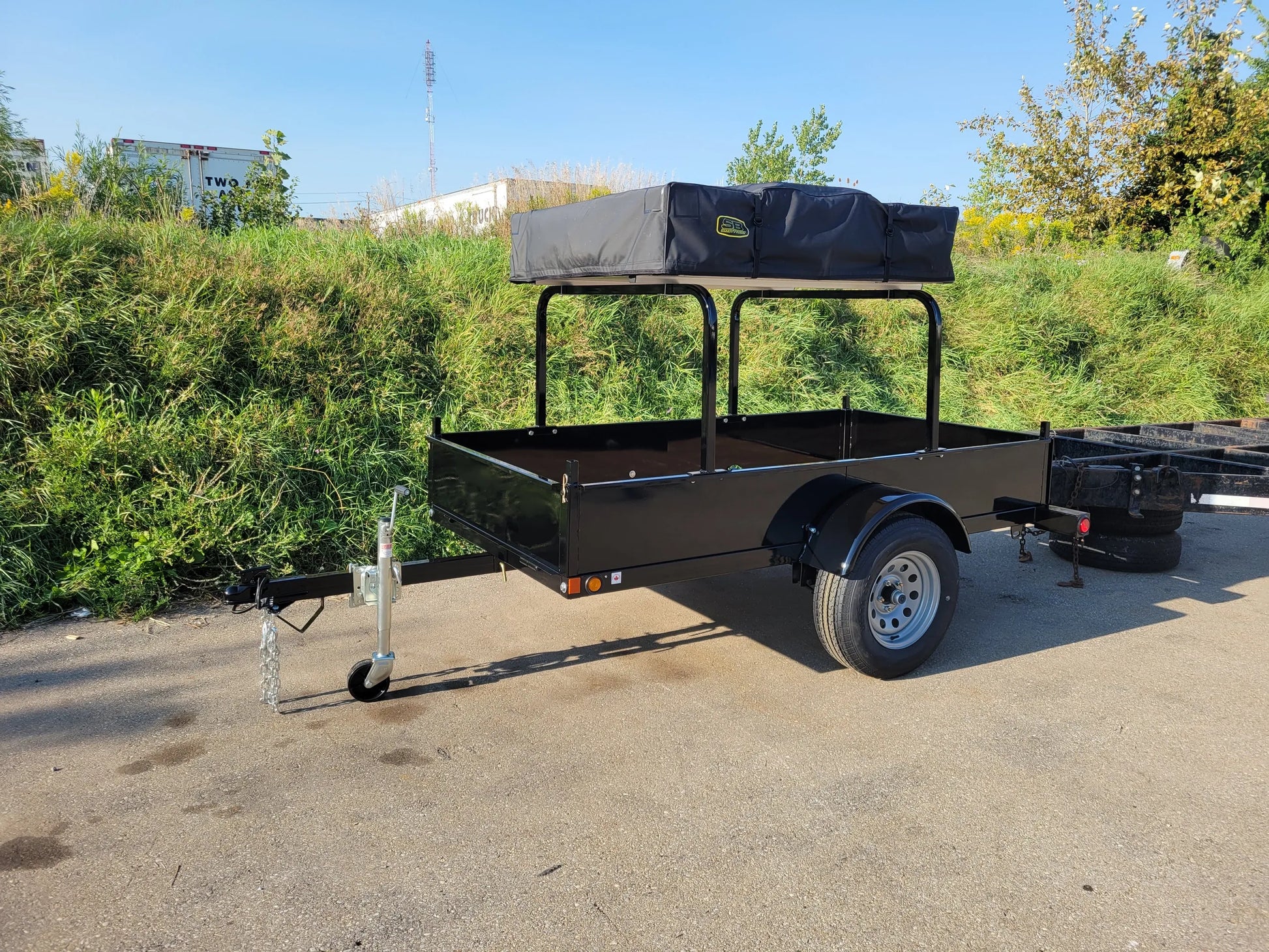 Rooftop tent racks