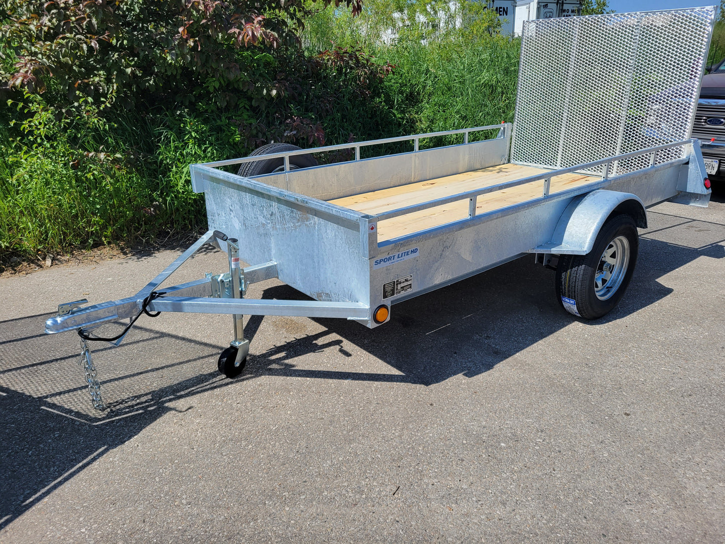 Galvanized Sport-Lite Utility Trailer