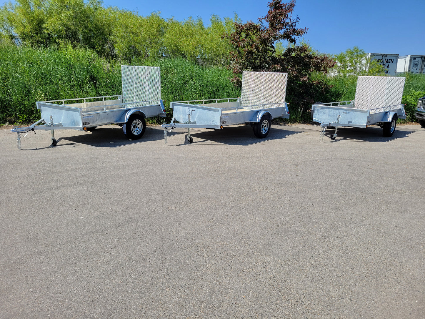 Galvanized Sport-Lite HD Utility Trailer