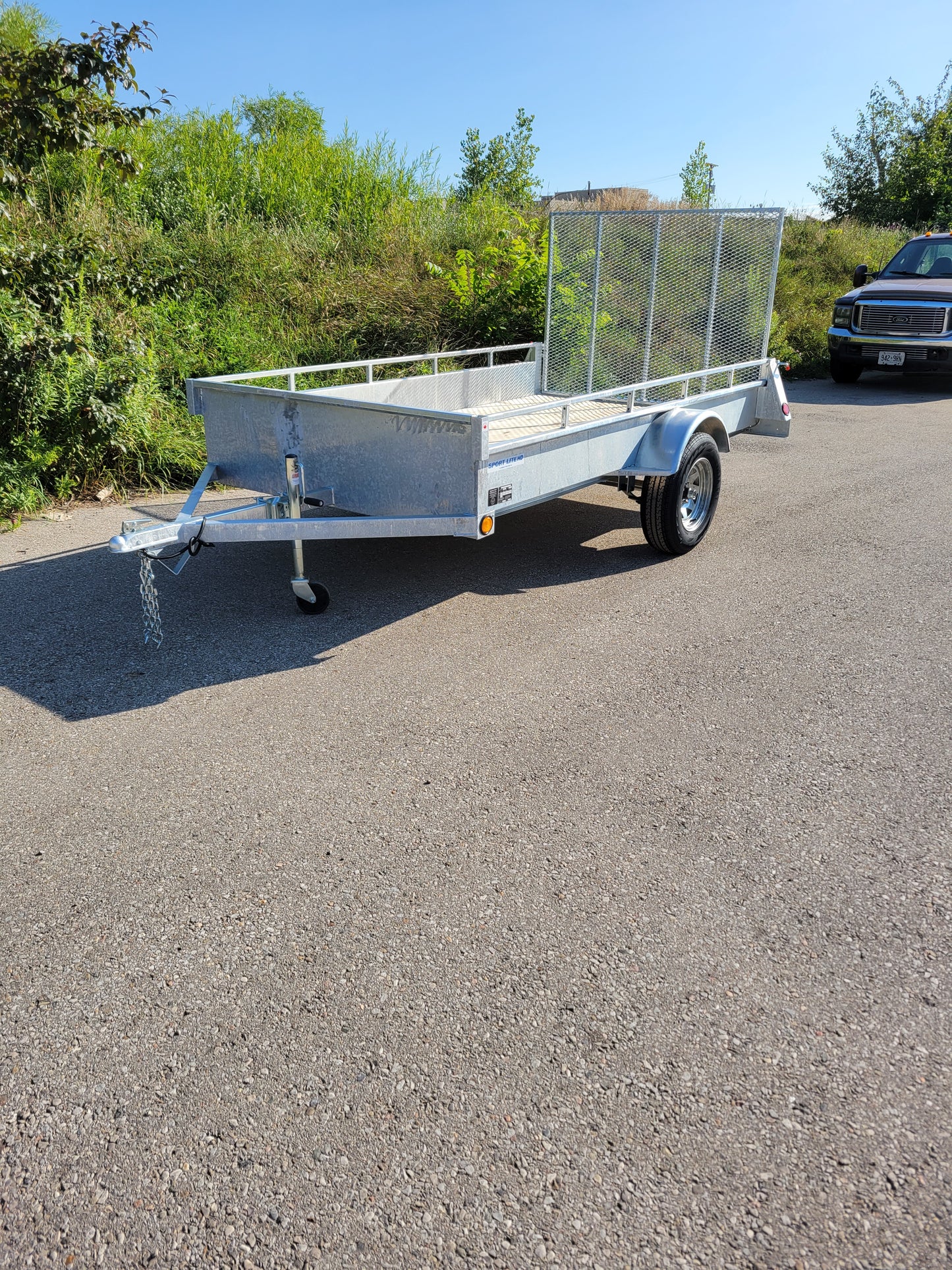 Galvanized Sport-Lite Utility Trailer