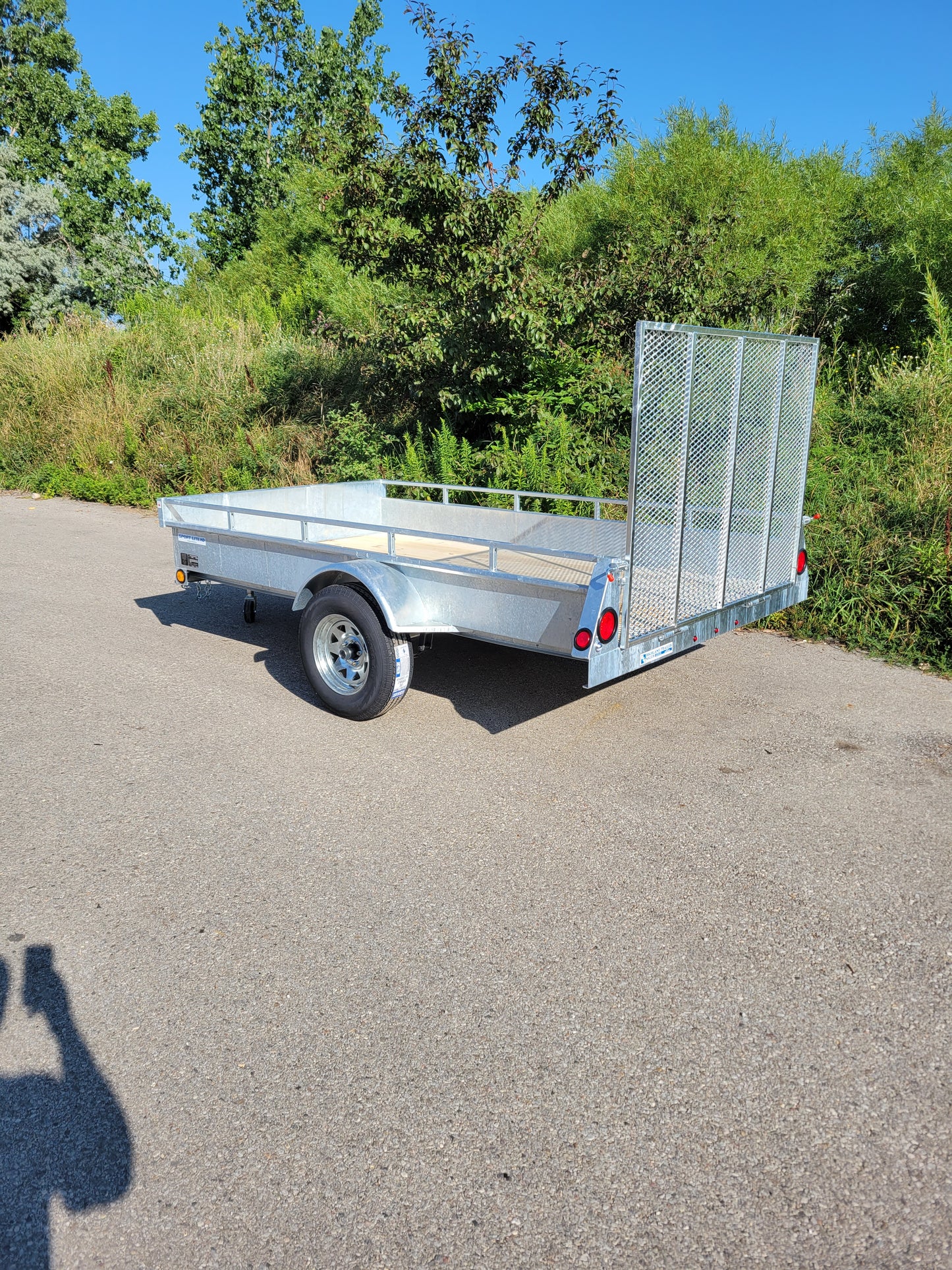 Galvanized Sport-Lite HD Utility Trailer