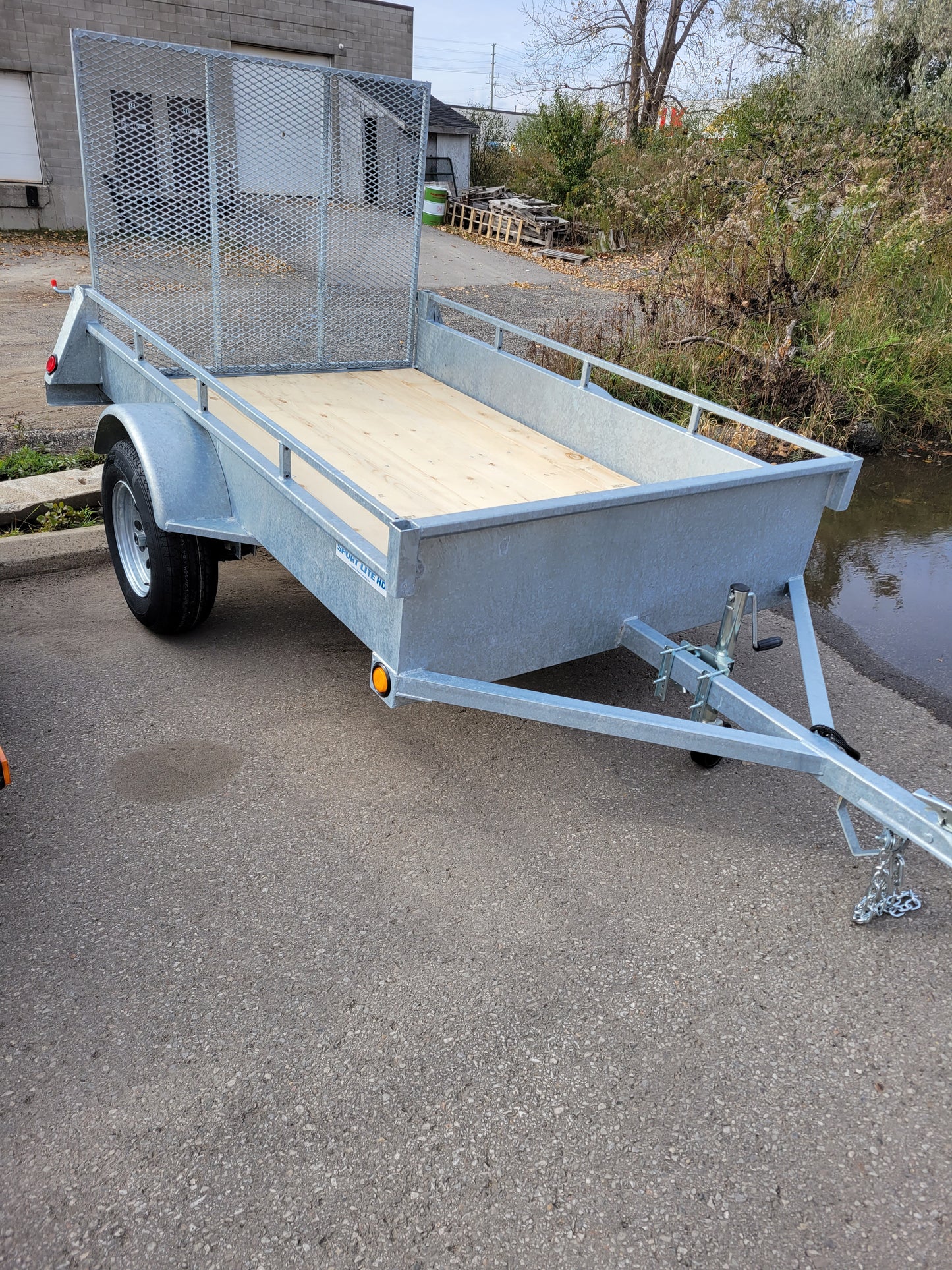 Galvanized Sport-Lite HD Utility Trailer