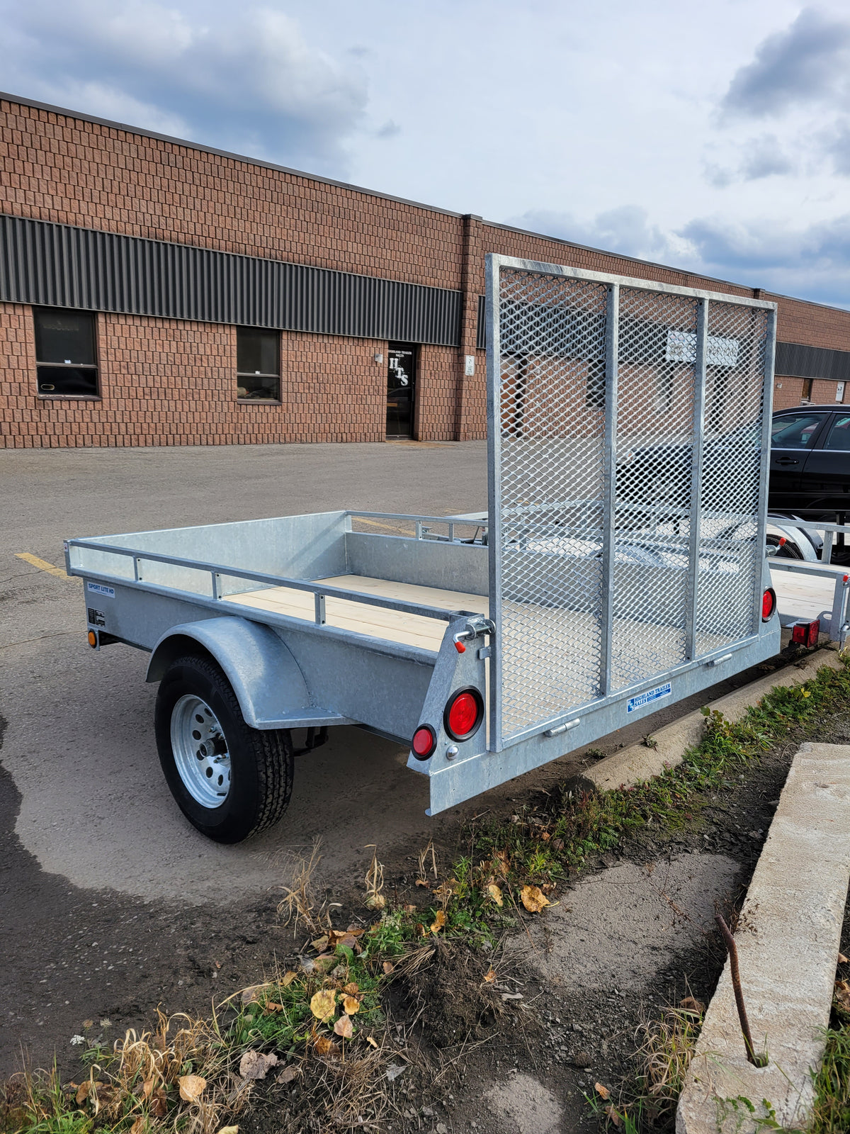 Galvanized Sport-Lite HD Utility Trailer