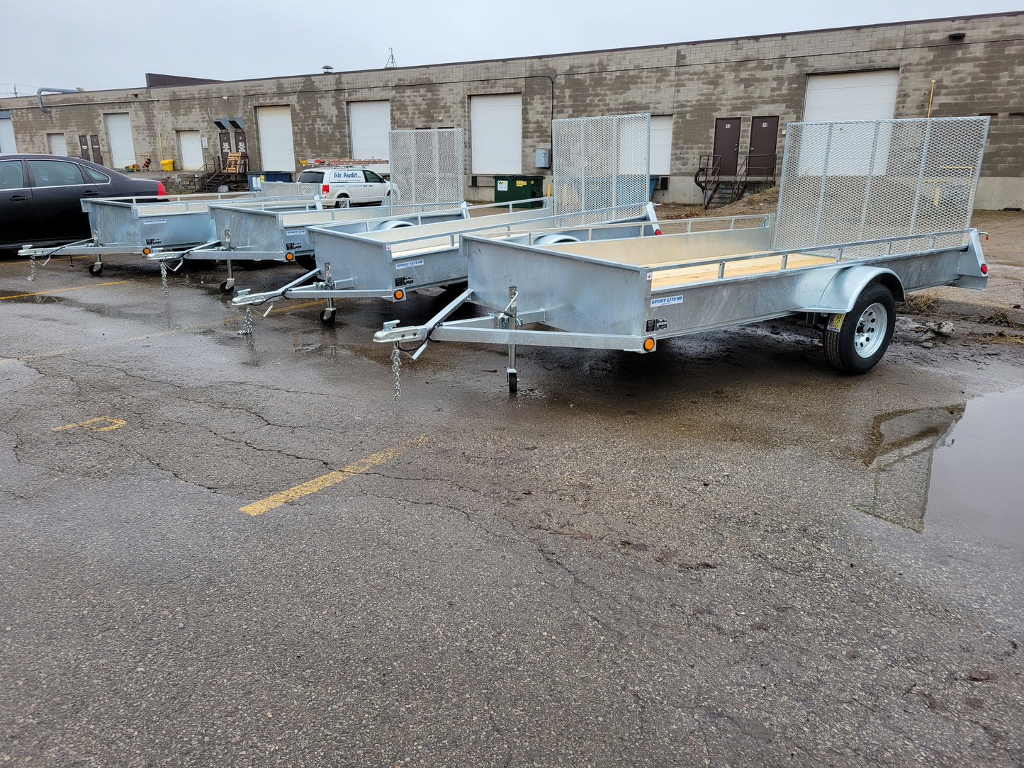 Galvanized Sport-Lite HD Utility Trailer