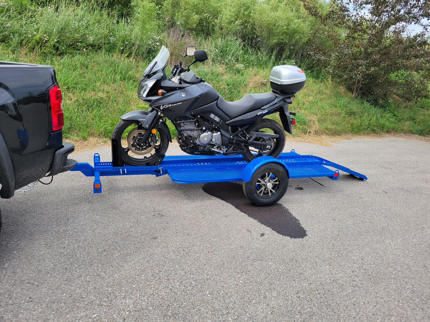 Fold & Store Single Motorcycle