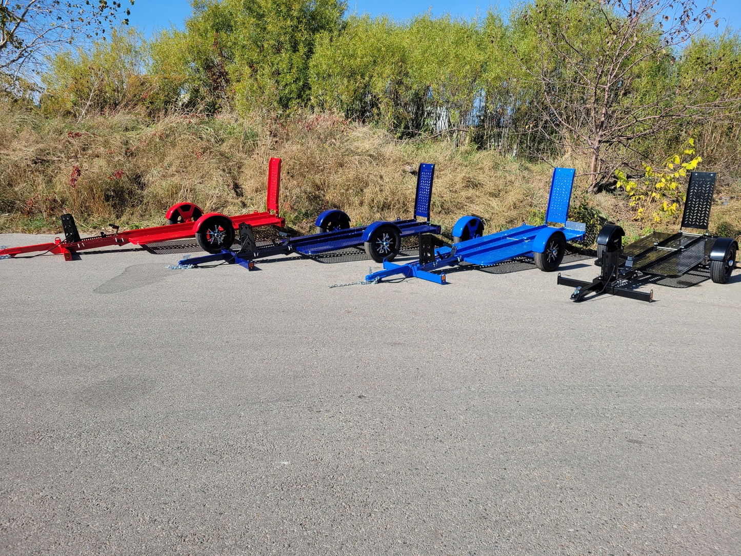 Fold & Store Single Motorcycle