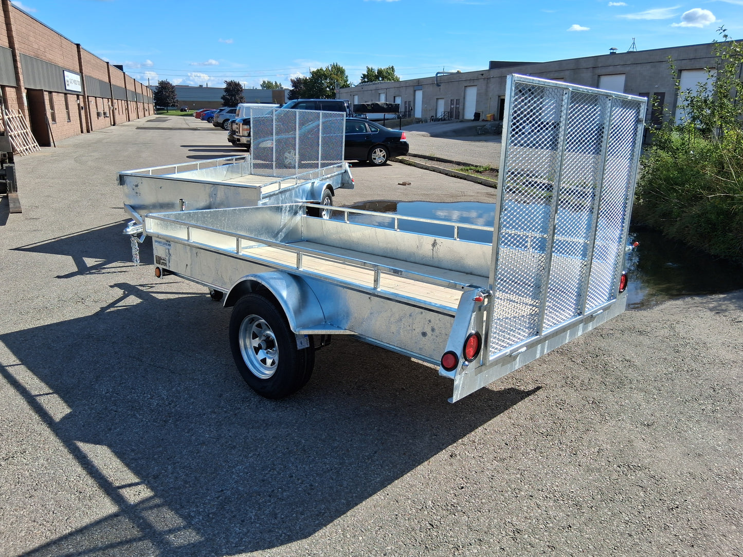 Galvanized Sport-Lite HD Utility Trailer