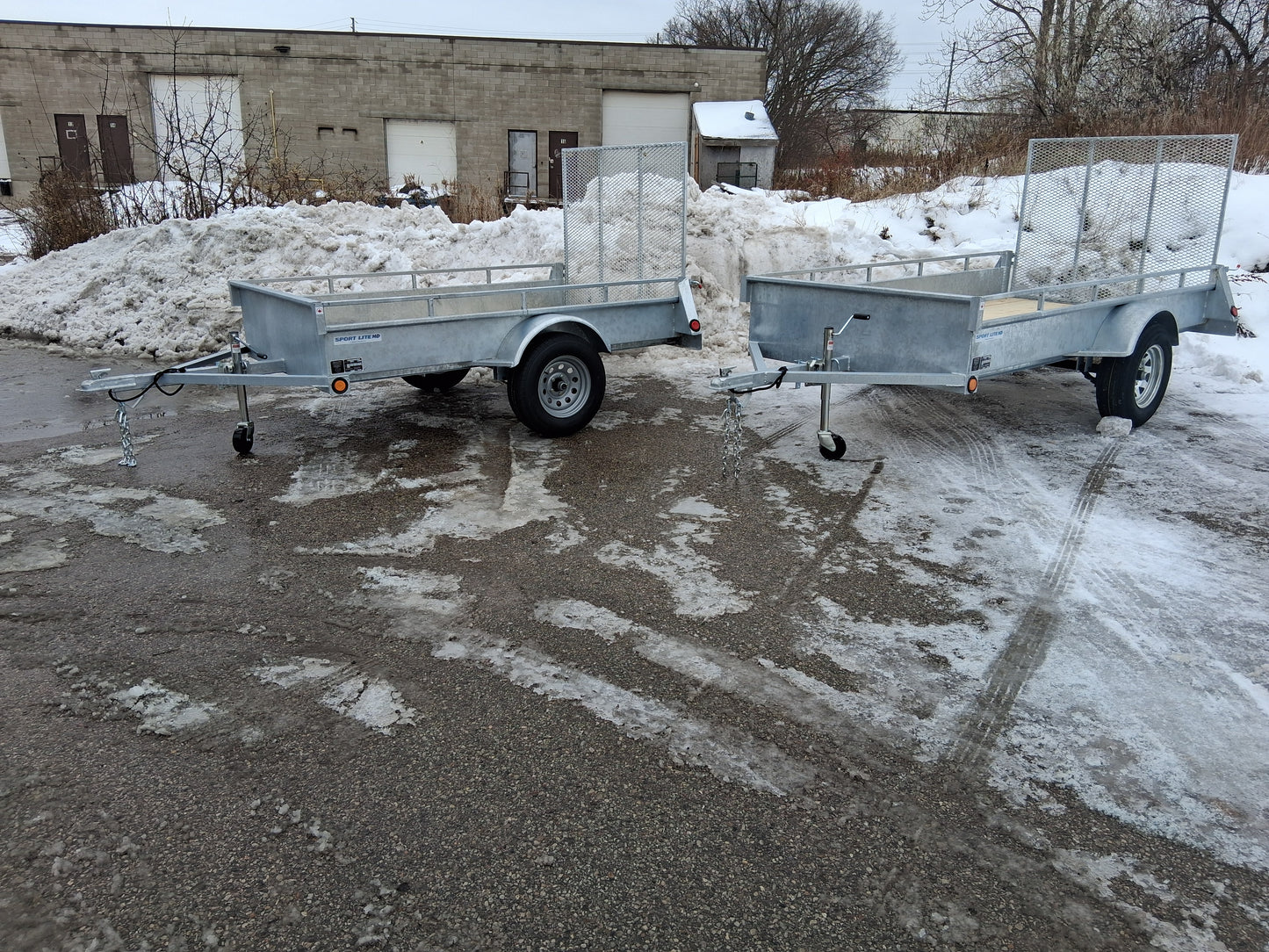 Galvanized Sport-Lite HD Utility Trailer