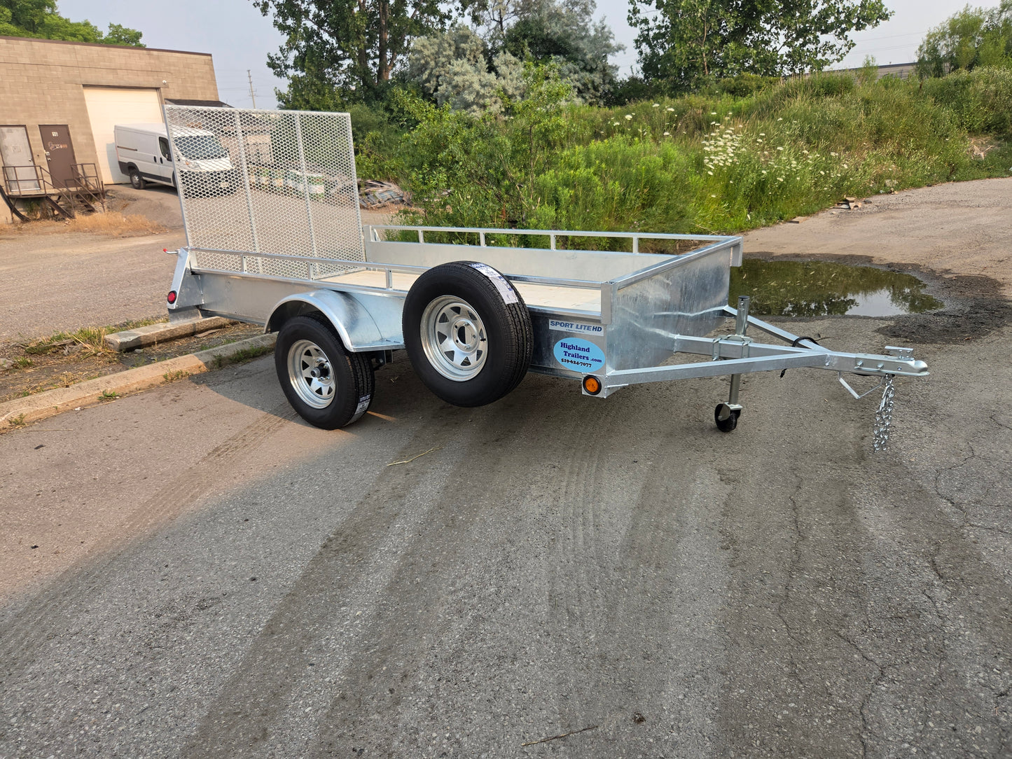 Galvanized Sport-Lite HD Utility Trailer