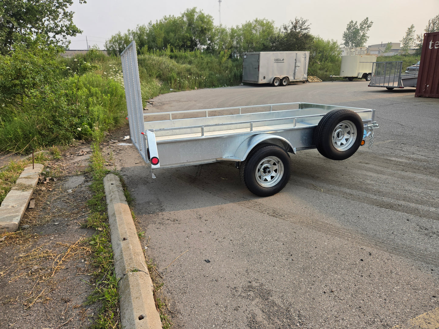 Galvanized Sport-Lite HD Utility Trailer