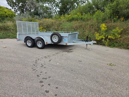 7 x 12 Galvanized LSU Tandem