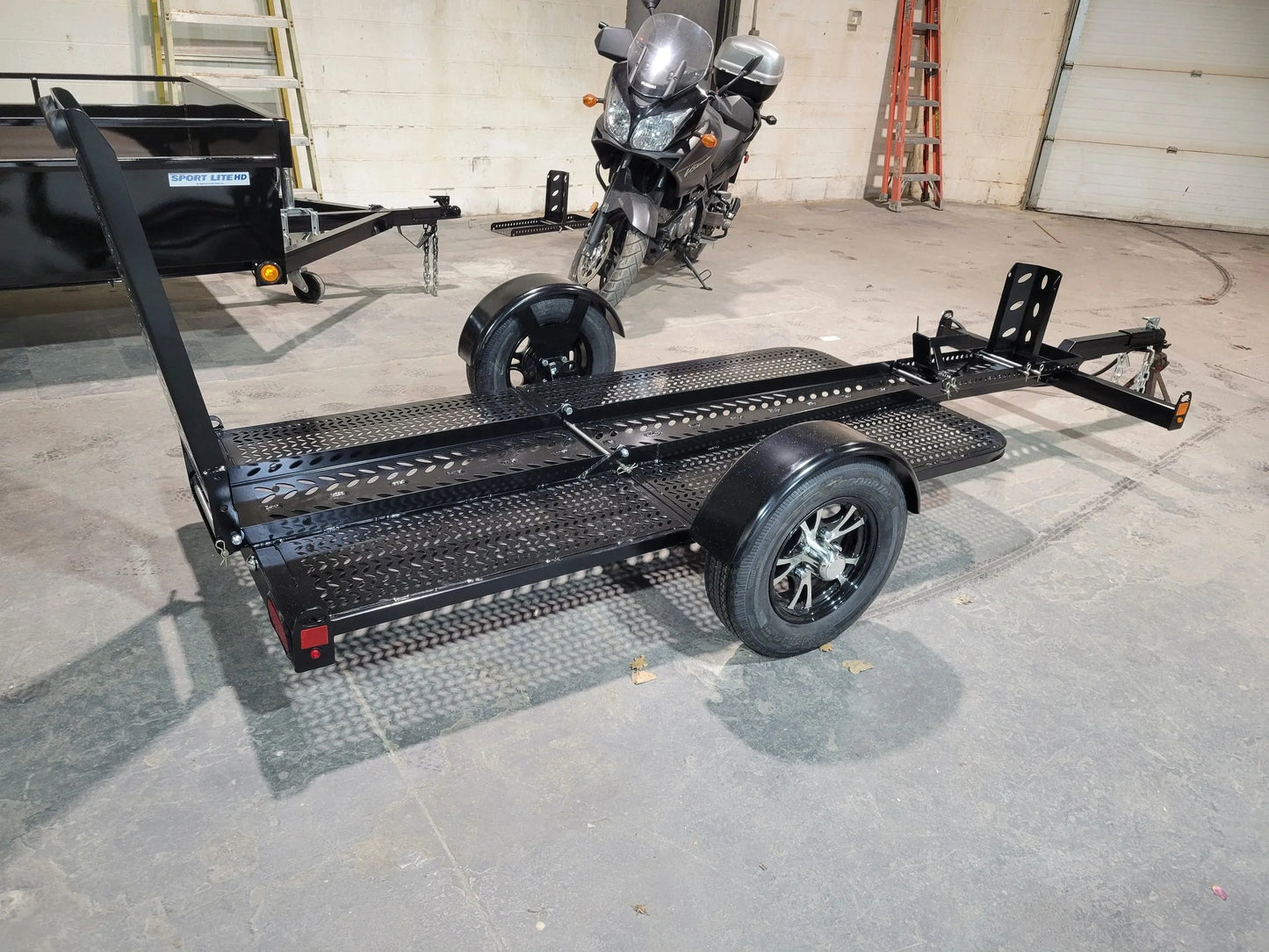 Fold & Store Single Motorcycle