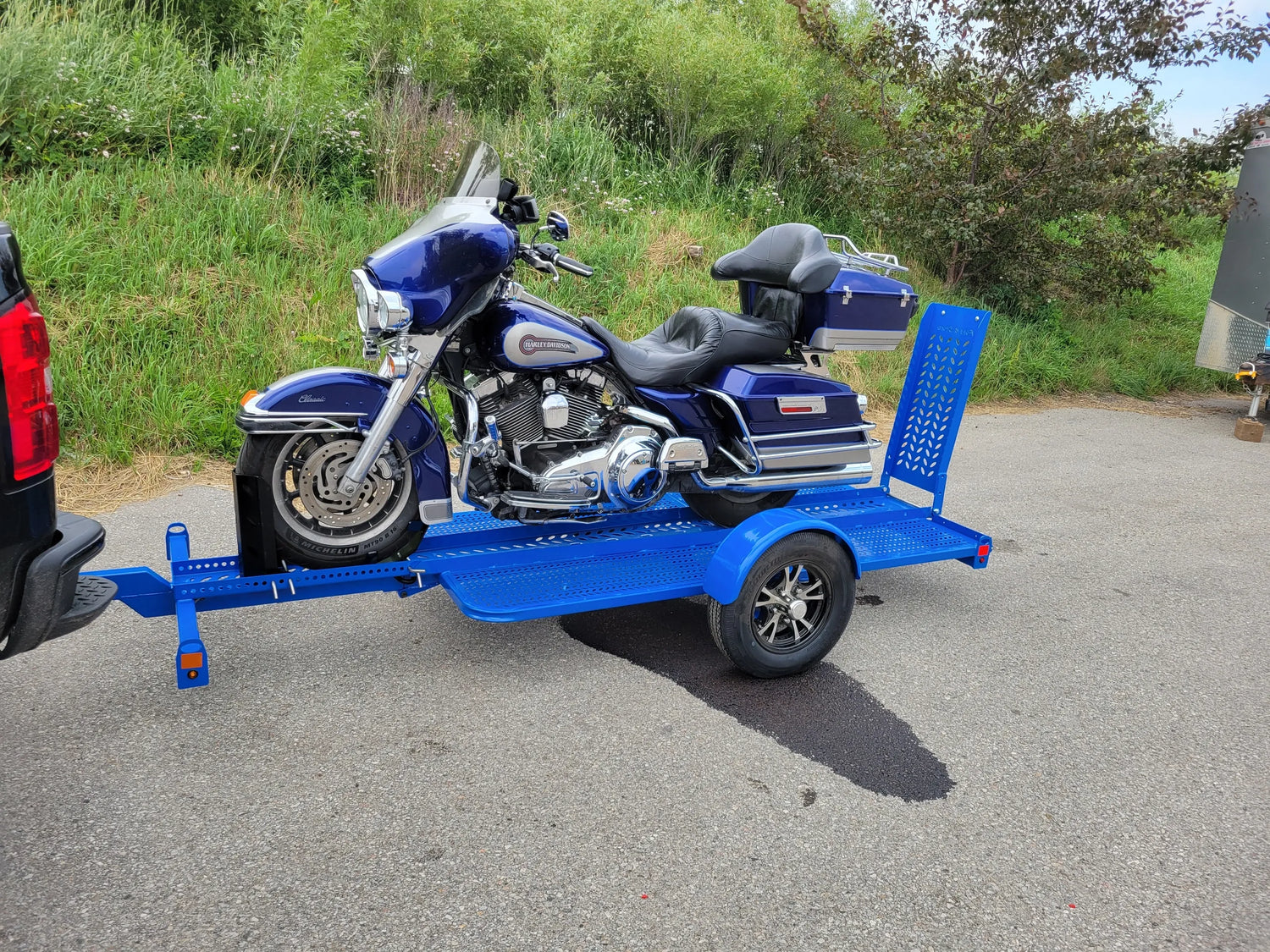 Fold & Store Single Motorcycle
